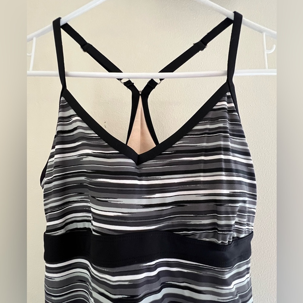Athleta Swim Dress Space Dye Size S - Picture 2 of 5